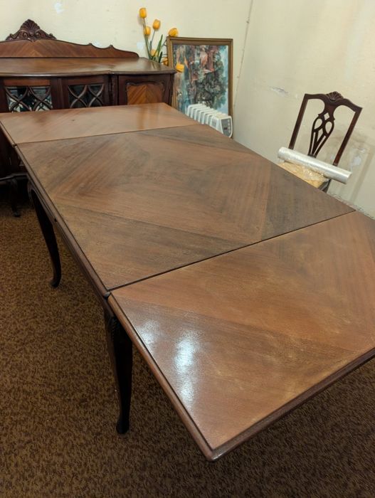 Mesa Extensível Estilo Queen Anne
