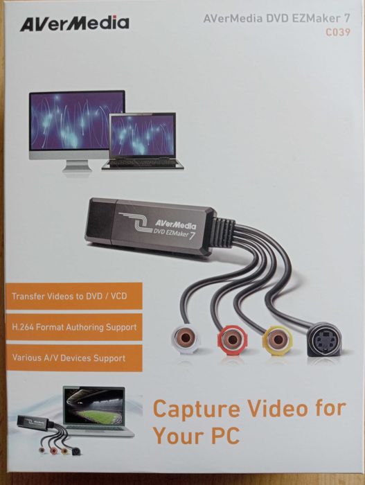 Placa Captura Vídeo AVerMedia