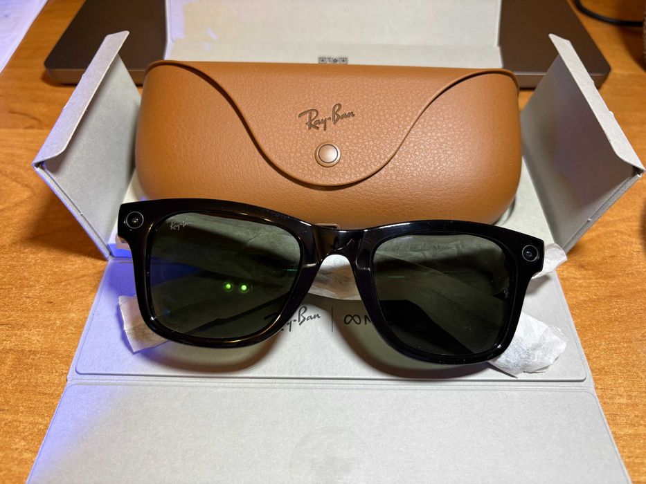 Gen 1 Smart okulary Ray-Ban Meta Wayfarer RW4006 fotochromowe