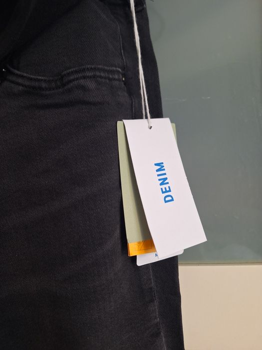 Spodnie ciążowe jeansowe Mum Jeans HM L 40 XL 42 boyfriend wiosna