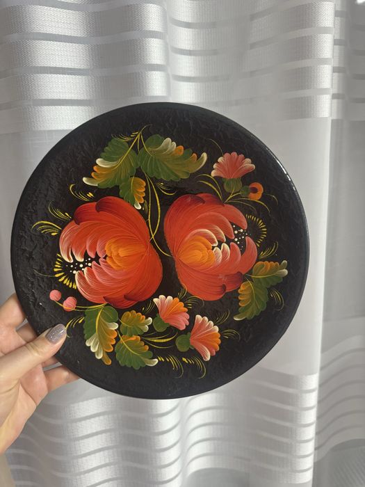 Тарілки Петриківський розпис сувенірні