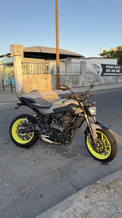 Yamaha mt 07 2017 24.000 kms