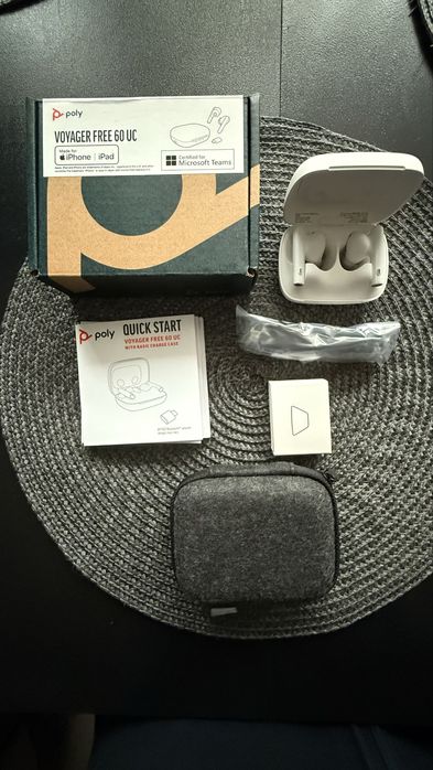 Sluchawki Poly  oyager Free 60 UC ANC Nowe