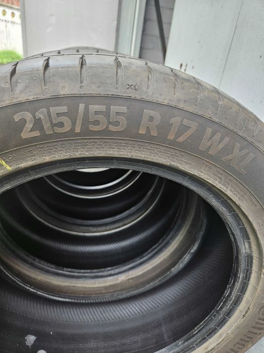 Продаю комплект шин Continental Premium Contact 7 215/55 R17 XL