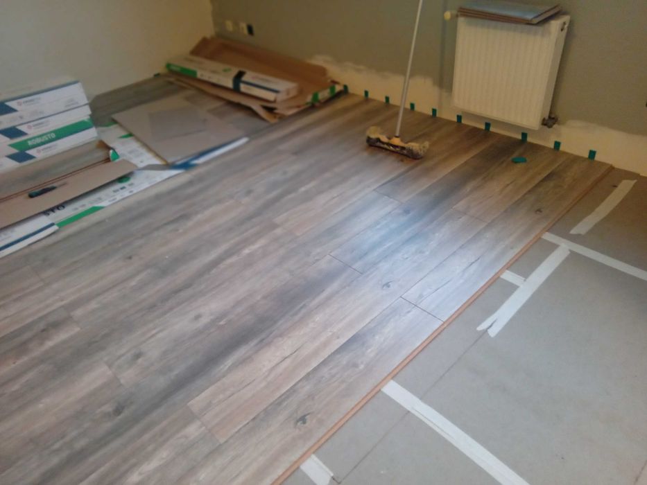 Eletricidade nova e renovacao trabalhow de pladur juntas e pintura