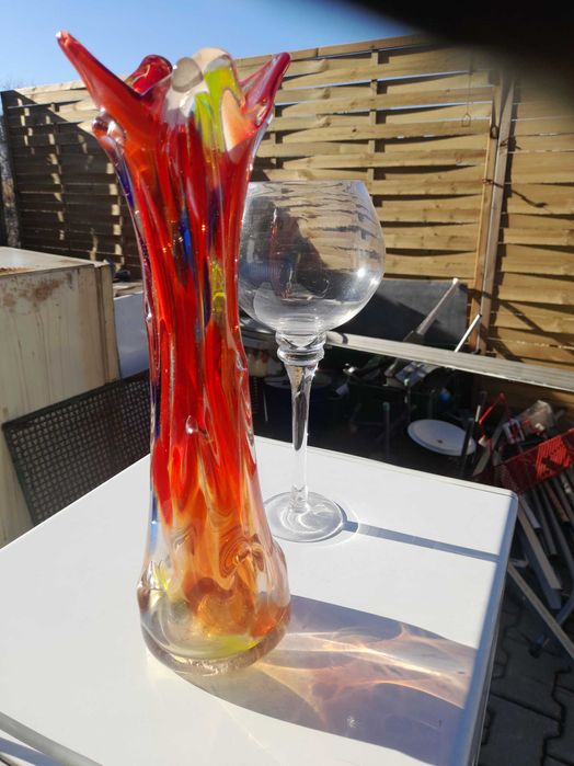 Sprzedam szklo kolorowe PRL