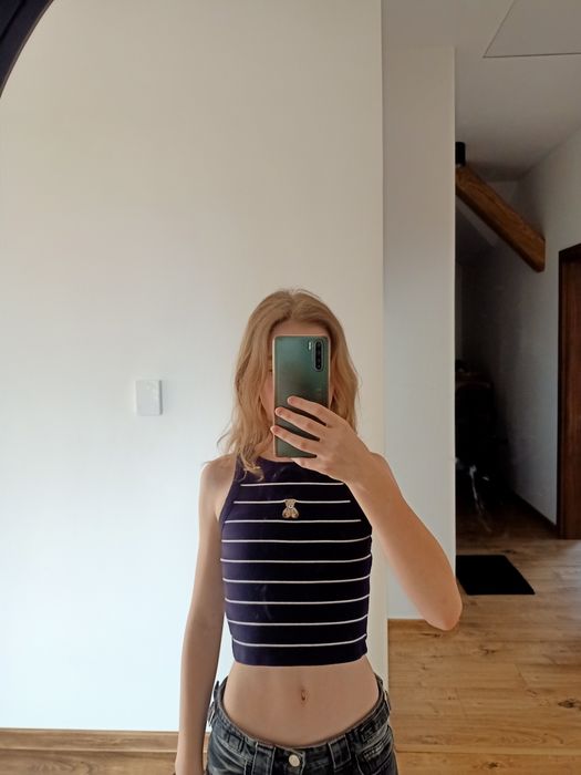 Top w paski H&M r. 146/152