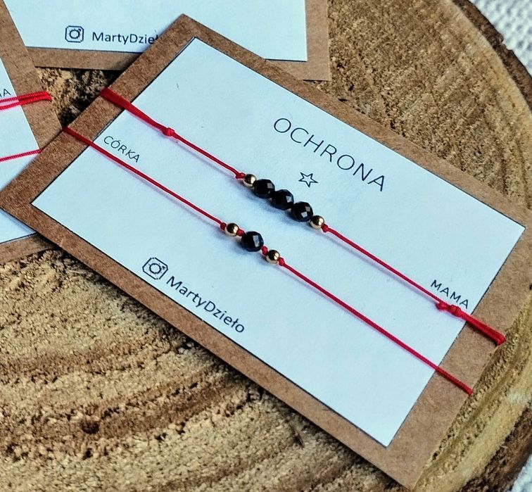 Bransoletka mama i córka/ syn