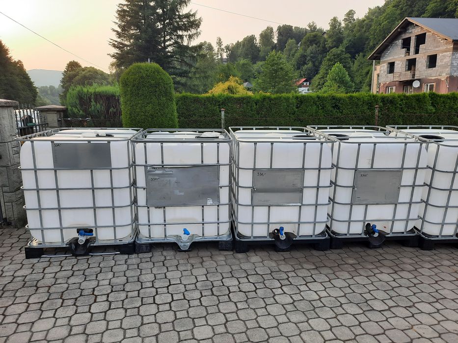 Mauzer,pojemniki na deszczówkę 1000l,600l