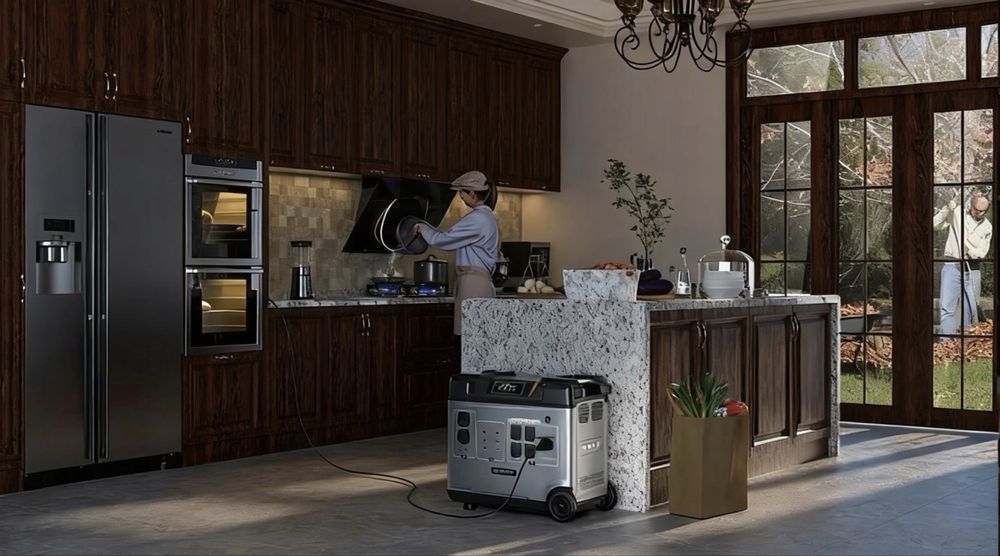 Magazyn energii 5120Wh 4000W Backup domu OUKITEL P5000 Pro UPS