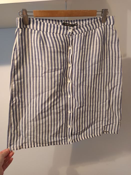 Spódnica w paski rozmiar m