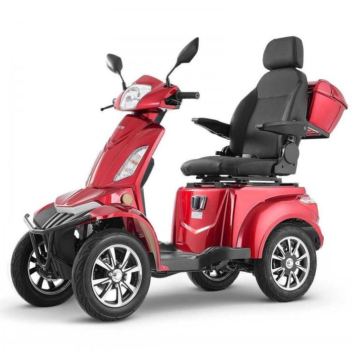Pré Venda Scooter MR09 de mobilidade para serviço pesado, com 4 rodas, ideal para idosos e adultos.