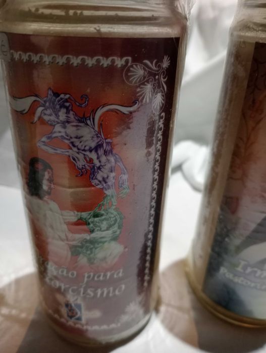 Velões com oração velas