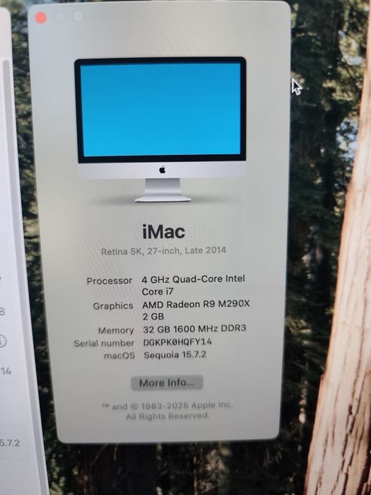 Vendo iMac 27” Retina 5K I7.
