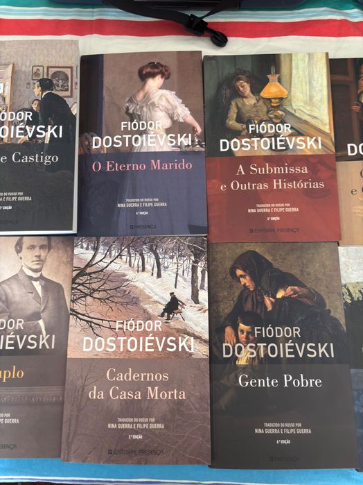 livros dostoievski NOVOS