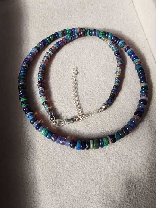 Opal etiopski s925 naszyjnik