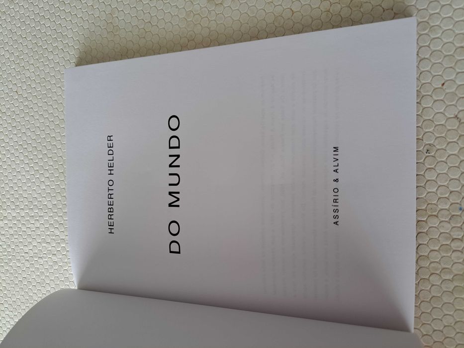 Do Mundo - Herberto Helder