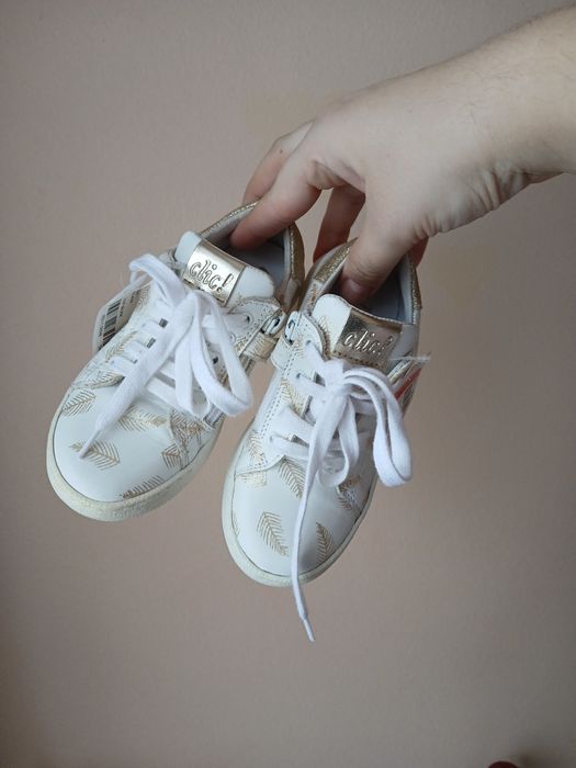 Кросівки шкіряні 28 Clic для дівчинки обувь девочка