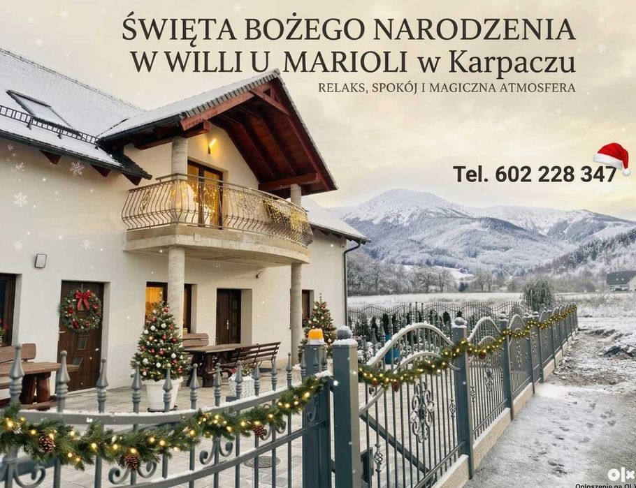 Willa u Mariolii Karpacz Pokoje i apartamenty z Widokiem na Karkonosze