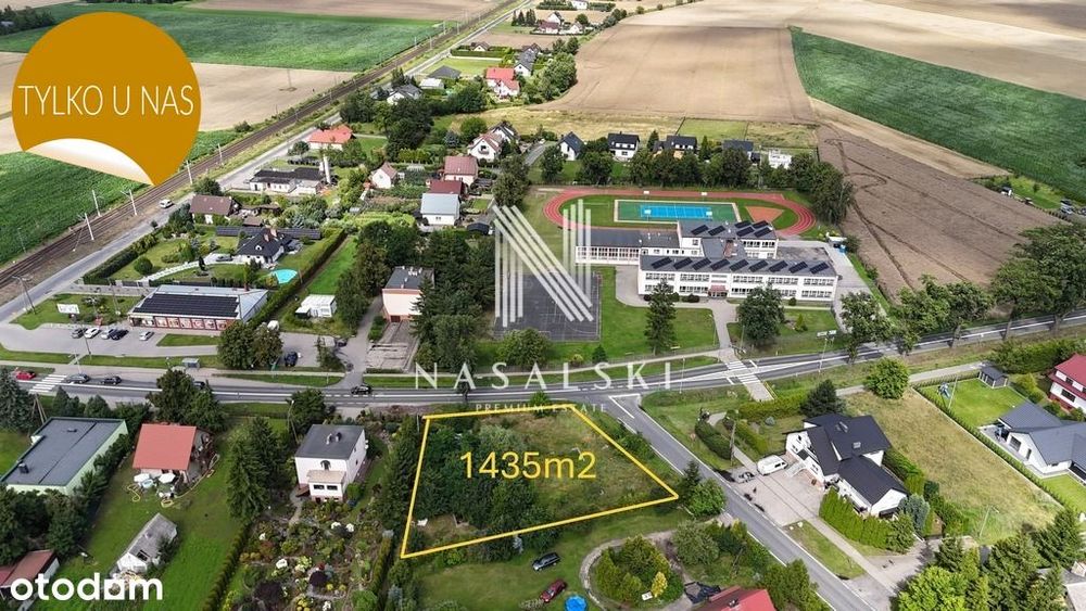 Działka usługowo-mieszkalna Kotomierz - Widok 2