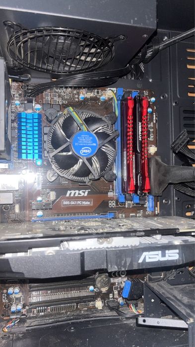Msi b85-g41 + i5 4460 + rx 580 + 24gb ddr3 hyperx