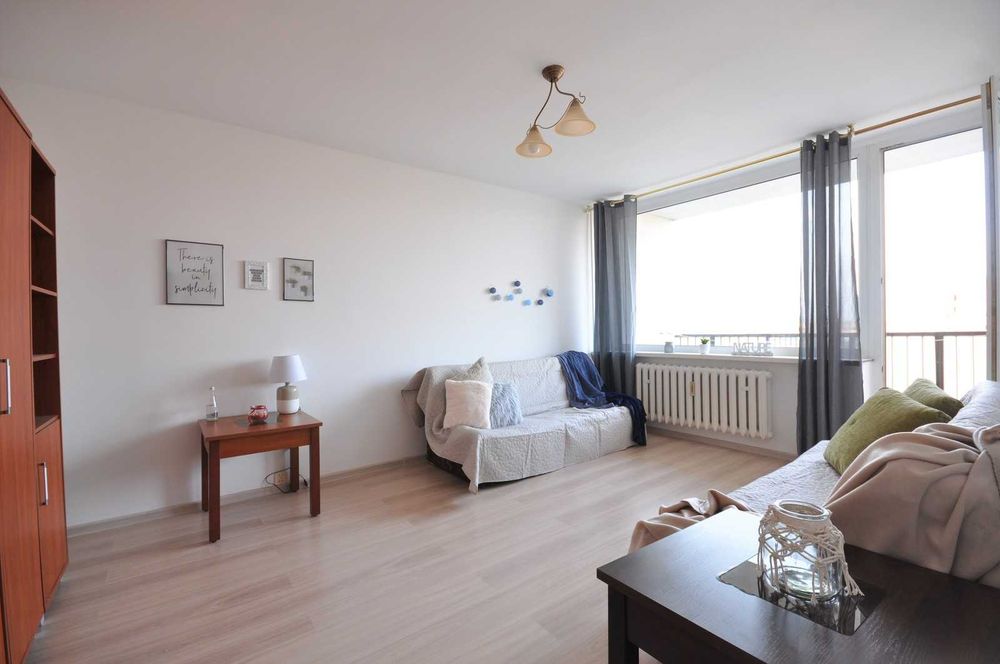 2 oddzielne pokoje | balkon z widokiem z 15. piętra | od 01.07.