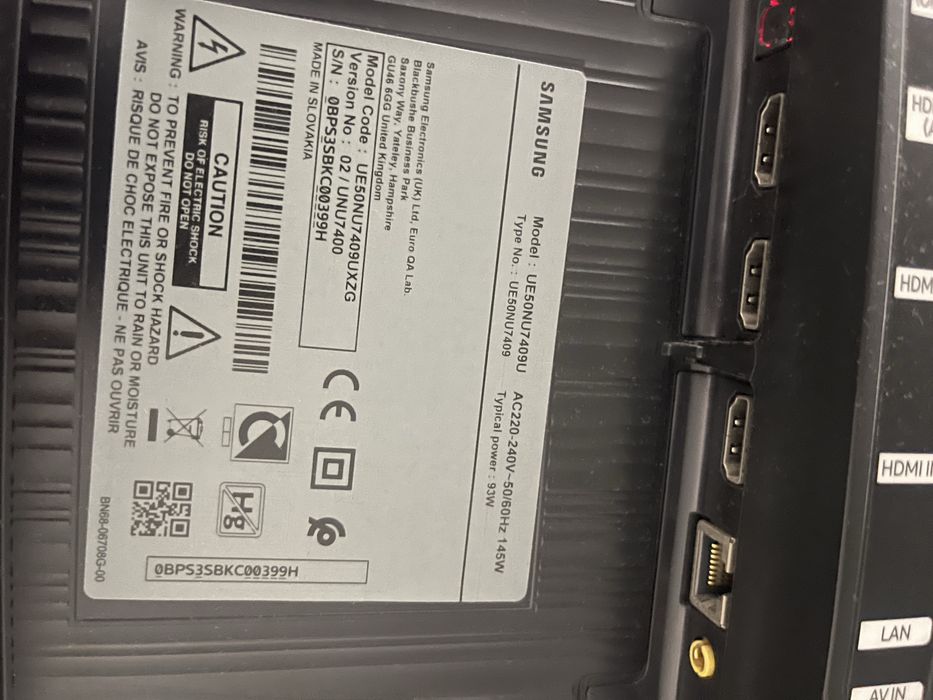 Samsung UE50NU7409UXZG