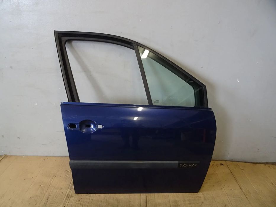 DRZWI PRAWY PRZÓD PRAWE PRZEDNIE RENAULT SCENIC II 03-06 LAK:TEF43 NR1147