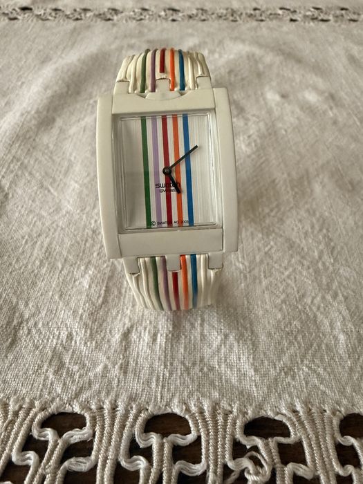 Relógio Swatch Turnover Lucky Stripes