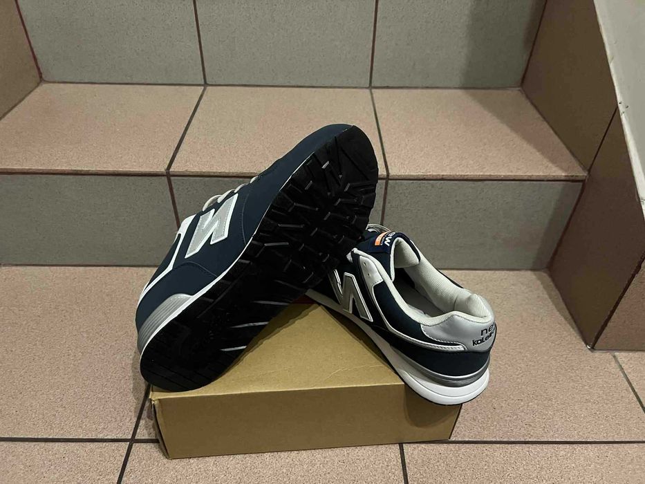 Buty Męskie sneakersy niebiesko szare Nr 46