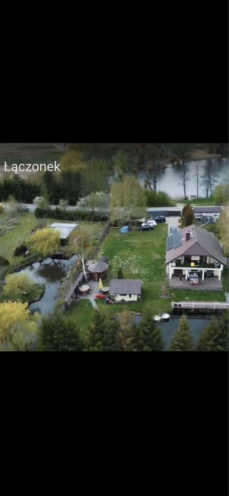 Klimatyczny Dom nad jeziorem Nocleg 3 metry od linii brzegowej Jacuzzi