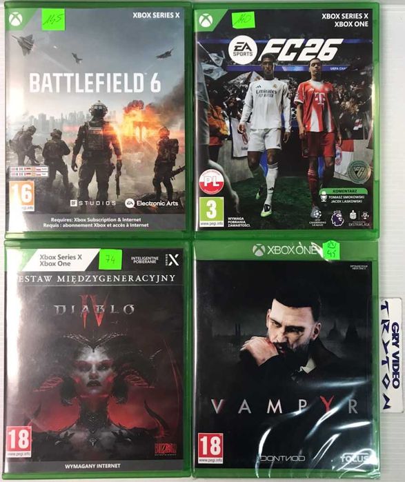 Gry XBOX ONE Vampyr