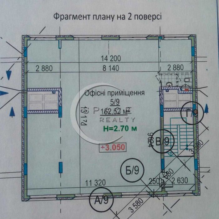 Продаж комерційного приміщення 167 м2 ЖК Зарічний Дарницький район