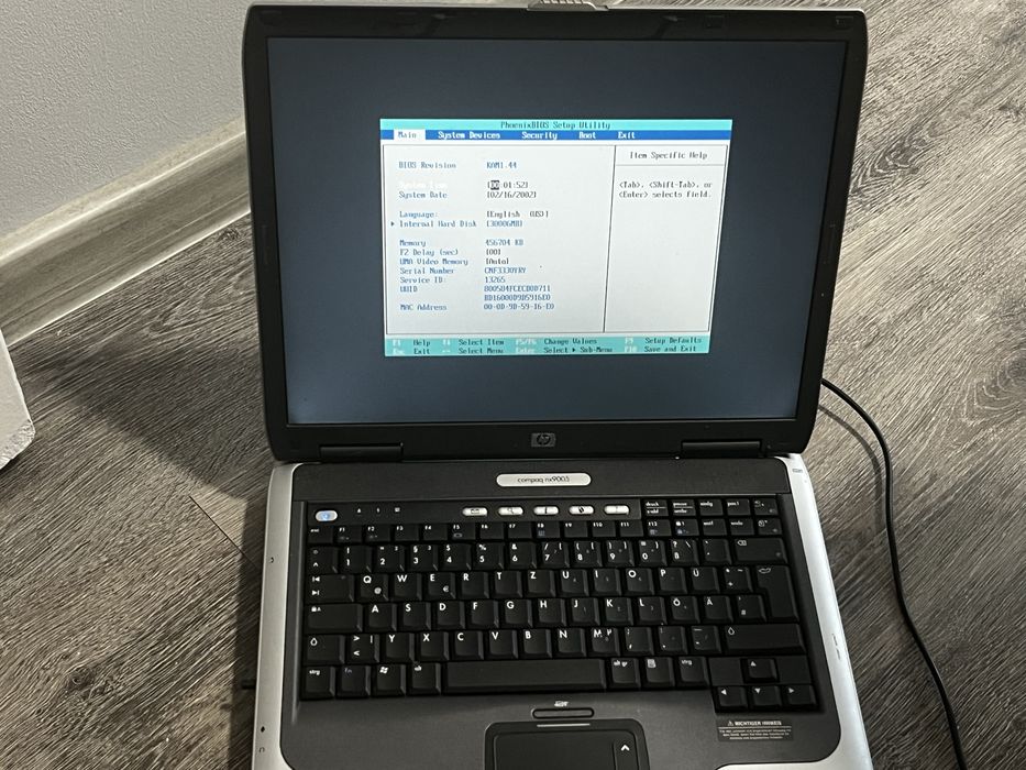 Laptopy na części