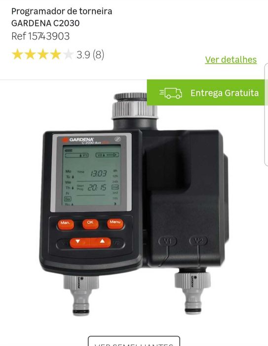 programador de torneira novo