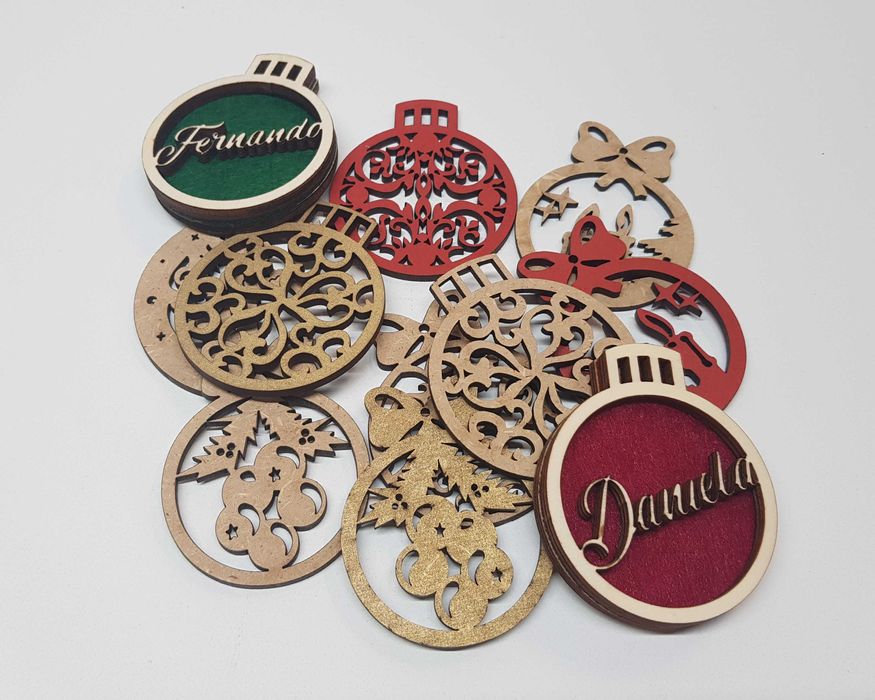 Bolas / Enfeites de Natal