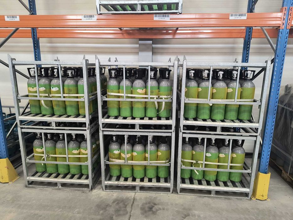 Nowa, nieużywana butla, cylinder do CO2 10l (7,6kg), NAPEŁNIONA, GRATIS
