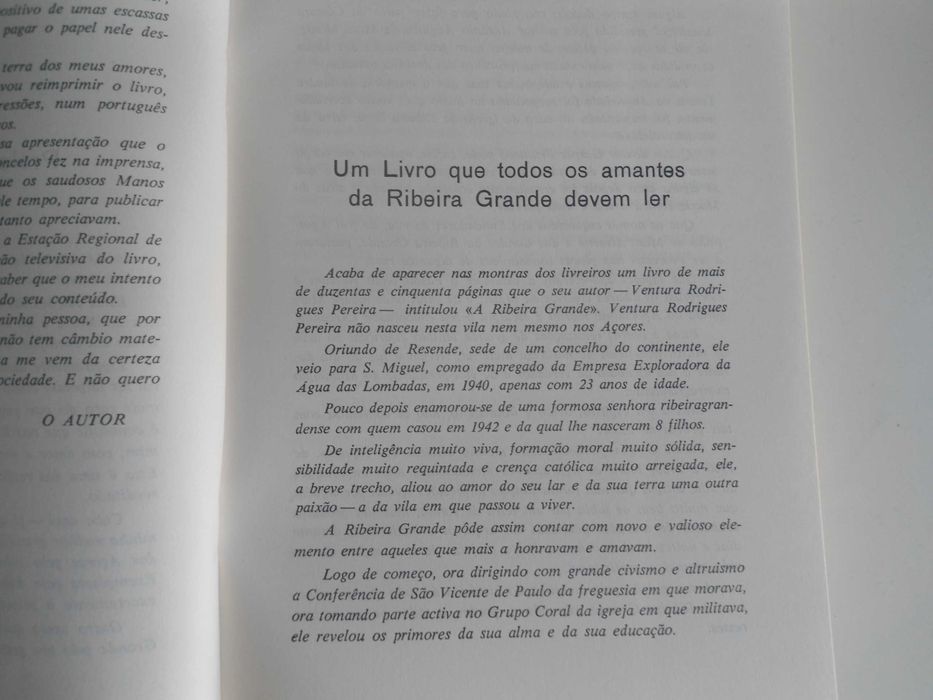 A Ribeira Grande por Ventura Rodrigues Pereira
