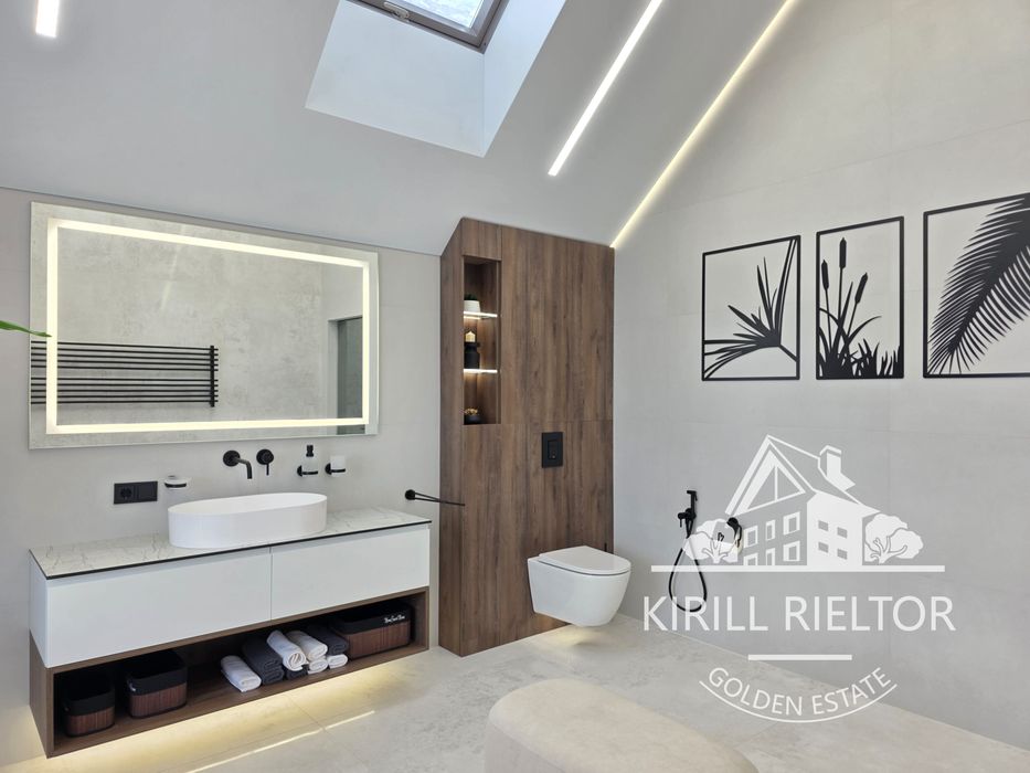 В городке «Золотые Ключи»  продается новый дом с ремонтом «BARN Style»