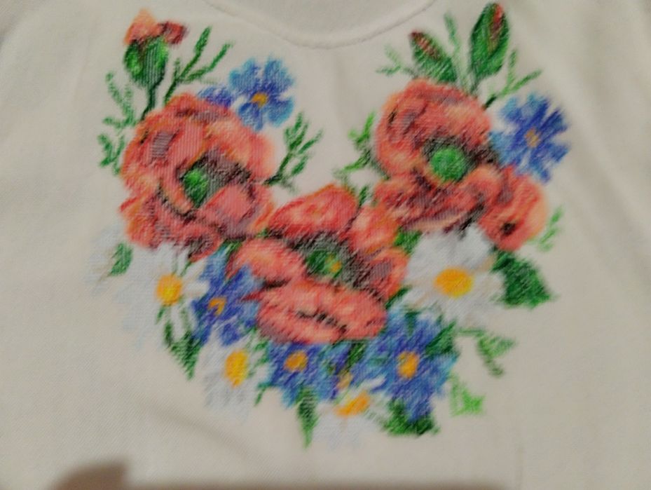Вишиванка льон ручна робота 42-44