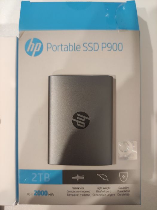 Пам'ять SSD диск HP P900 2Tb USB Type-C TLC Gray (7M695AA) External