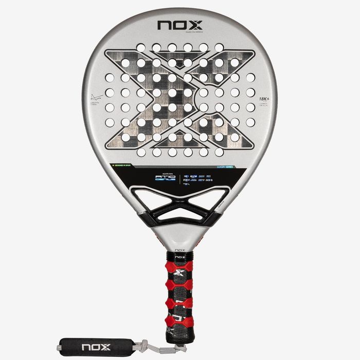 Raquete de padel Adulto - Nox AT10 Genius 18K 2024 Agustin Tapia