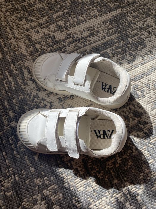 Шкіряні кеди zara 27р 17см