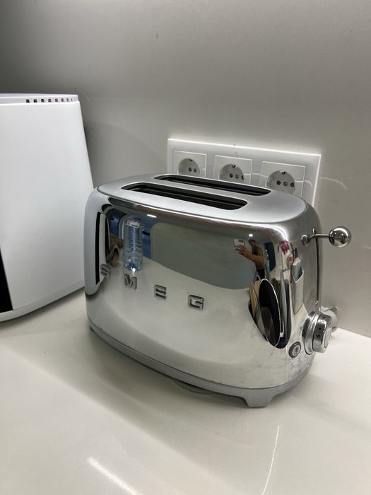 Smeg torradeira cromada