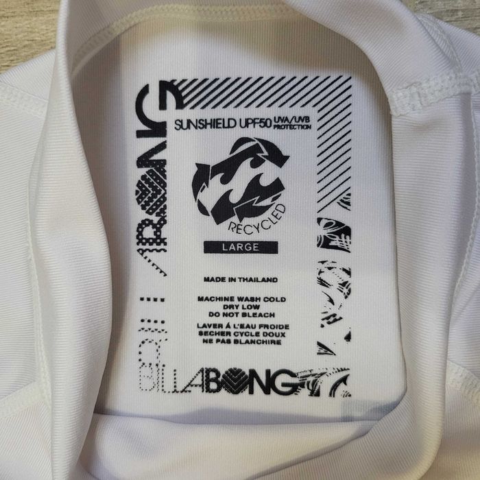 Рашгард Billabong UPF 50+ UV футболка для сервфинга, плаванья, сап