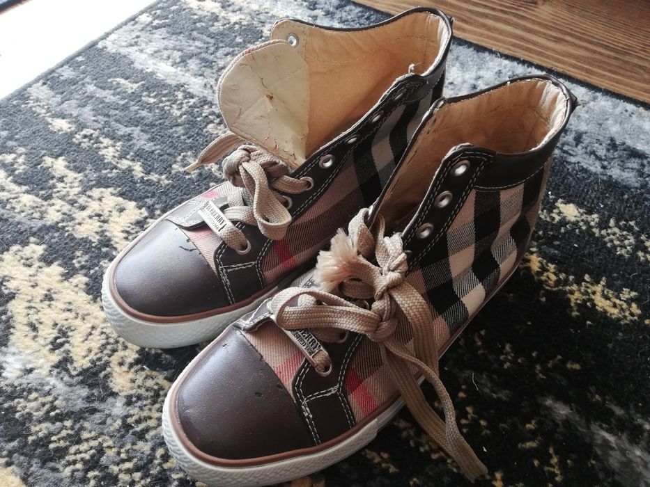 Burberry 37 trampki tenisowki