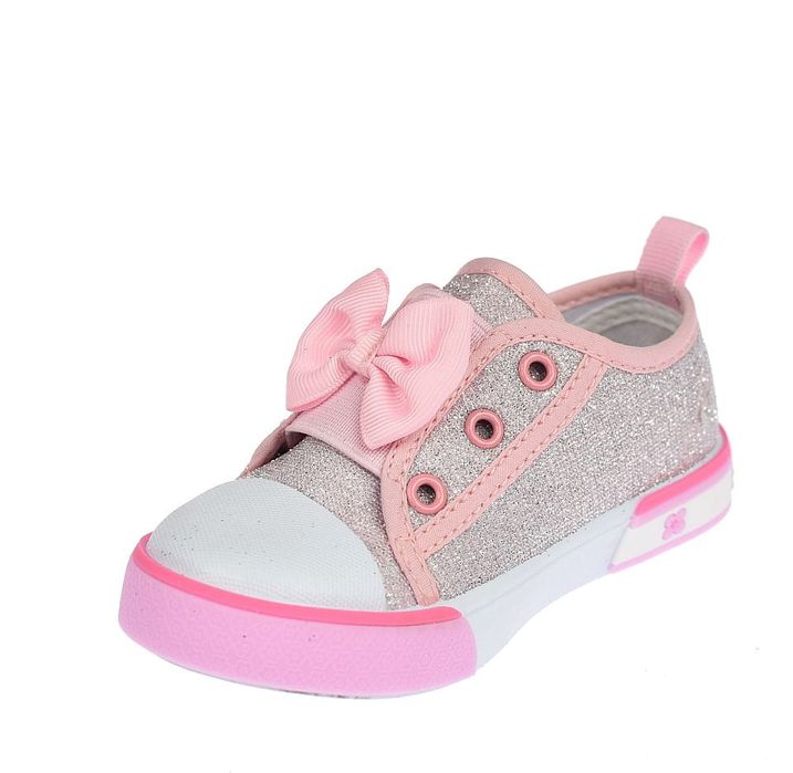 Pantofelki różowe trampki na gumki 1SP-592-LS L.Pink rozm. 22