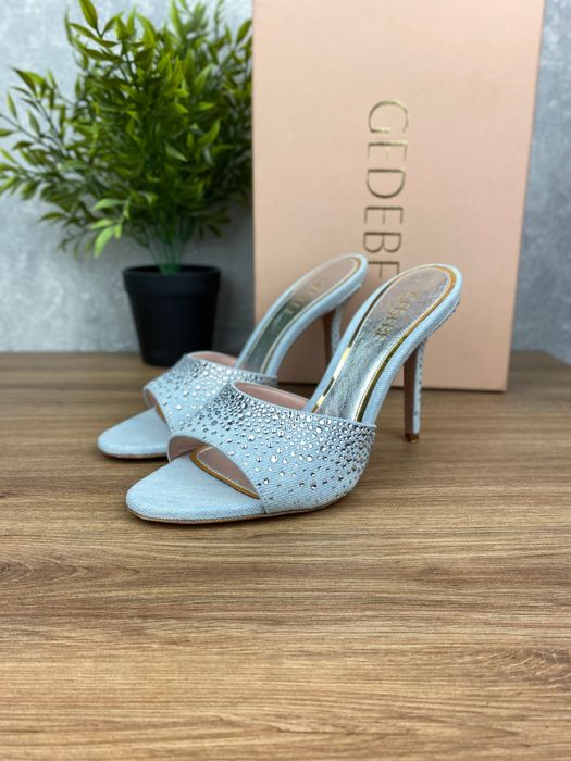 Gedebe Gigi 80 Denim r. 38 – luksusowe jeansowe szpilki