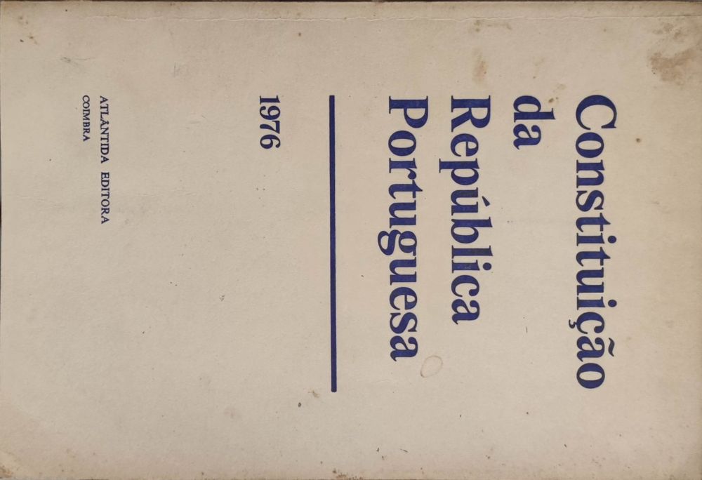 LIVRO PAR1 - Constituição da República Portuguesa