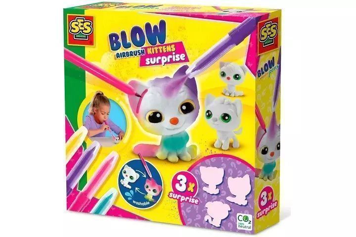 Dmuchane Pisaki Kocia Niespodzianka 3 Sztuki